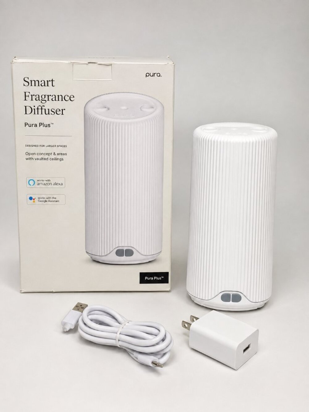 NEW Pura Plus Smart Fragrance Diffuser Large Space White